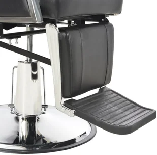 VidaXL Fotel barberski, czarny, 72x68x98 cm, sztuczna skóra 110167         VidaXL - Fotele fryzjerskie - miniaturka - grafika 9