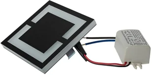 Eko-Light QUADRO BLACK Barwa Neutralna 4000K EKS6907 - Oprawy, klosze i abażury - miniaturka - grafika 2
