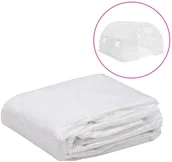 Pozostałe ozdoby ogrodowe - vidaXL Pokrycie do szklarni (9 m), 3x3x2 m, przezroczyste - miniaturka - grafika 1