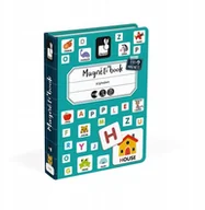 Układanki dla dzieci - Janod Magnetyczna układanka Alfabet Magnetibook - miniaturka - grafika 1