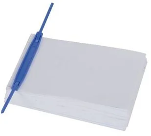 Q-Connect Klipsy archiwizacyjne E-Clip, grubość pliku max. 7cm, niebieski KF0228 - Spinacze i klipsy do papieru - miniaturka - grafika 7