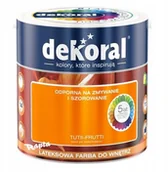 Farby zewnętrzne - Dekoral Akrylit W 2,5L Tutti-frutti farba matowa e - miniaturka - grafika 1