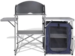 VXL Składana kuchnia turystyczna z osłoną, aluminiowa 397672VLDF - Kuchnia turystyczne i akcesoria - miniaturka - grafika 3