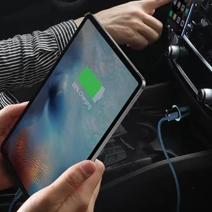 Baseus Baseus Golden Contactor Pro | Ładowarka samochodowa USB USB-C Power Delivery Quick Charge 4.0 Samsung AFC Huawei SCP 40W do iPhone 12 CCJD-03 - Ładowarki samochodowe - miniaturka - grafika 2