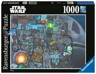 Ravensburger Puzzle 1000 elementów - Star Wars, Gdzie jest Wookie - Puzzle - miniaturka - grafika 3
