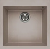 Zlewozmywaki - Elleci Zlewozmywak QUADRA 102 tortora G43 GRANITEK LGQ10243 - miniaturka - grafika 1