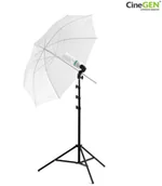 Inne akcesoria studyjne - CineGEN Lampa parasolkowa światła ciągłego 84cm 65W Softlight CGS133602S - miniaturka - grafika 1