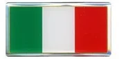 Flagi i akcesoria - Quattroerre Quattro Erre 467 naklejka flaga Włoch MM 80 X 40 3d 467 - miniaturka - grafika 1