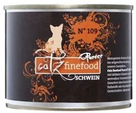 Mokra karma dla kotów - Catz Finefood Purrrr N.109 Wieprzowina puszka 200g MS_14815 - miniaturka - grafika 1