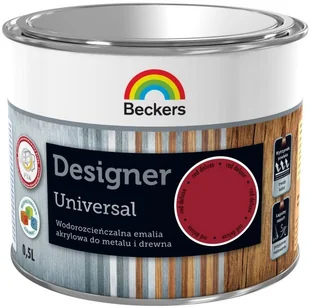 Beckers DESIGNER UNIVERSAL- Red Deluxe, 0.5 l - Farby wewnętrzne Beckers DESIGNER UNIVERSAL- Red Deluxe, 0.5 l - Farby wewnętrzne - miniaturka - grafika 2