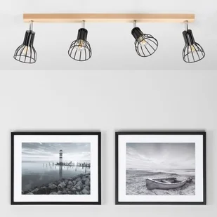 Lampa reflektor spot MEGAN WOOD 2344460 Spot-Light - Lampy pozostałe - miniaturka - grafika 2