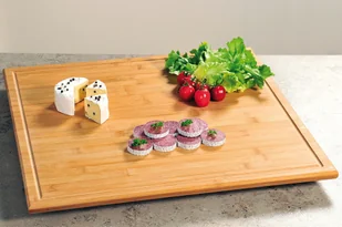 Kesper 58599 bambusowa deska do krojenia, 56 x 50 cm 585999 - Deski do krojenia - miniaturka - grafika 2