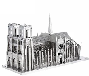 ICONX Laserowo cięty model 3D Notre Dame de Paris 575003 Eureka - Modele do sklejania - miniaturka - grafika 2