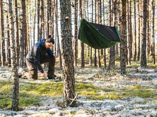 Lesovik Hamak Lesovik DRAKA oliwkowy 406-015 - Survival - akcesoria - miniaturka - grafika 21