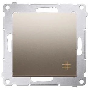 Kontakt Kontakt_Simon Łącznik krzyżowy (moduł) 16AX. 250V. zaciski śrubowe złoty mat DW7A.01/44 - Wyłączniki światła i elektryczne Kontakt Kontakt_Simon Łącznik krzyżowy (moduł) 16AX. 250V. zaciski śrubowe złoty mat DW7A.01/44 - Wyłączniki światła i elektryczne - miniaturka - grafika 1