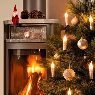 Konstsmide 20-punktowy łańcuch żarówki imitujące wosk 14,8m - Lampy ogrodowe - miniaturka - grafika 3