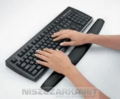 Podnóżki, podpórki, podkładki - Fellowes Podkładka piankowa przed klawiaturę Memory Foam CZARNA 917820 - miniaturka - grafika 1