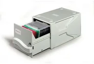 Pudełka i akcesoria na płyty CD - Durable Pudełko na 26 CD Multimedia BOX Kolor: Szary DO 28.02 GRATIS DO ZAMÓWIEŃ NA POWYŻEJ 200 ZŁ 525610 - miniaturka - grafika 1