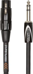 Roland 210940099 5 ft/1,5 m Interconnect Cable 1/4 cala TRS na XLR (Female) 210940099 - Kable - miniaturka - grafika 2