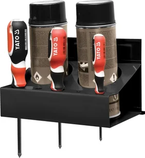 YATO MAGNETYCZNA PÓŁKA NA POJEMNIKI/WKRĘTAKI YT-08681 - Pozostałe wyposażenie warsztatu - miniaturka - grafika 4