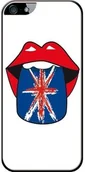 Etui i futerały do telefonów - Unbekannt BLUEWAY Made in France zaprojektowanych pokrycie do iPhone'a Apple 5 flaga Anglii Biały COVCITY7IP5 - miniaturka - grafika 1