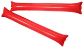 Gadżety dla kibiców - GO Pałki kibica czerwone Bang Bang - 2 szt. 816R - miniaturka - grafika 1