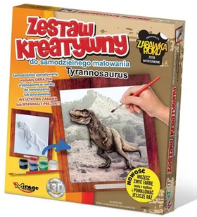 Mirage Hobby Zestaw Kreatywny do malowania Dino Tyranozaurus - Zabawki kreatywne - miniaturka - grafika 2