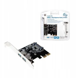 LogiLink karta Pci Express 2x Usb 3.1 - Kontrolery - miniaturka - grafika 4