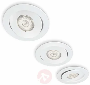 Trzyelementowy zestaw lamp wewnętrznych Asterope - Oprawy, klosze i abażury - miniaturka - grafika 3