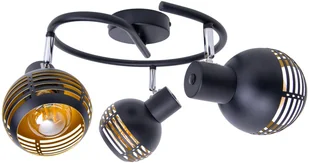 Näve Lampa sufitowa Casco, 3-punktowa, czarna - Lampy sufitowe - miniaturka - grafika 2