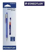 Ołówki - Staedtler Staedtler 7775sbkd25da ołówek automatyczny Graphite i 1 ST przyboru Tin (wypełnione HB) z kartą B-ołówków, wkład o średnicy 0,5 MM, kolor trzonu: magenta, Blister 4007817777077 - miniaturka - grafika 1