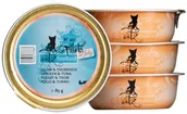 Mokra karma dla kotów - Catz Finefood Filety N.413 Kurczak/Tuńczyk tacka 85g - miniaturka - grafika 1