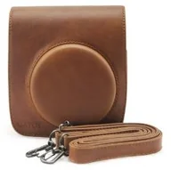 Torby fotograficzne i futerały - CAIUL Pokrowiec Do Fujifilm Instax Mini 90 brązowy - miniaturka - grafika 1