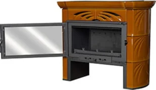 Ekoprojekt 198 TOPGAR Piec kaflowy 9,4kW brąz średnica wylotu spalin 180 mm) spełnia anty-smogowy EkoProjekt 19877511 77511-uniw - Piece wolnostojące - miniaturka - grafika 4