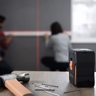 Magnusson Laser krzyżowy Magnusson samopoziomujący 15 m IM03 - Poziomice laserowe - miniaturka - grafika 2