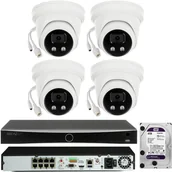 Zestawy do monitoringu - HIKVISION Zestaw do monitoringu domu AcuSense 4 Kamery IP - miniaturka - grafika 1