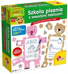 Lisciani Carotina Szkoła Pisania Z Wesołymi Tablicami 8008324050727 - Tablice dla dzieci - miniaturka - grafika 4