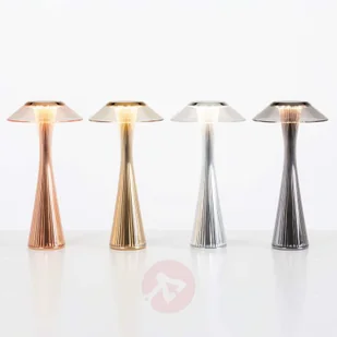Kartell Space - lampa stołowa LED, chrom - Lampy stojące - miniaturka - grafika 2