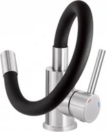 Baterie kuchenne - Deante BOC B720 Luno Bateria zlewozmywakowa stojąca z elastyczną wylewką - miniaturka - grafika 1