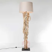 Lampy stojące - KARE Naturalnie wyglądająca lampa stojąca Scultra - miniaturka - grafika 1