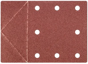 Graphite Papiery ścierne 115 x 160 mm, otwory, perforacja do odrywania, rzep 3 s (55H818) - Materiały ścierne - miniaturka - grafika 2