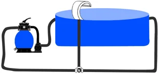 vidaXL vidaXL Fontanna / Wodospad do basenu ze stali nierdzewnej, 45 x 30 60 cm - Akcesoria do basenów - miniaturka - grafika 5