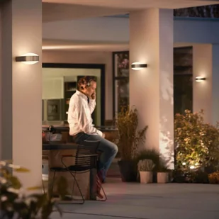 Philips lampa naścienna zewnętrzna Chipmunk 17336/47/PN - Lampy ścienne - miniaturka - grafika 2