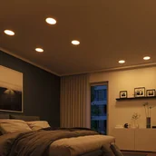 Oprawy, klosze i abażury - Paulmann panel LED Aero dimtowarm biały 17,5cm - miniaturka - grafika 1