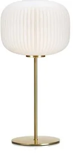 Markslojd Sober 107819 Lampa stołowa lampka 1x60W E27 mosiądz/biały - Lampy stojące - miniaturka - grafika 2