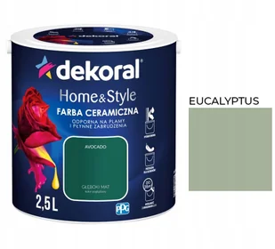 Dekoral Emulsja Home & Style eucalyptus 2,5 l - Farby wewnętrzne - miniaturka - grafika 2