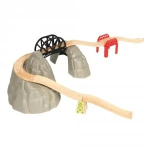 BigjigsRail Zestaw do rozbudowy kolejek - Góra Rocky BJT139 - Kolejki i akcesoria - miniaturka - grafika 3
