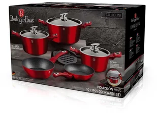 Berlinger Haus Lumarko Bh-7030 Burgundy BH-7030 Kinghoff - Zestawy garnków i patelni - miniaturka - grafika 2
