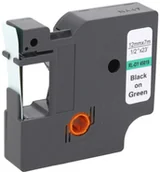 Etykiety do drukarek - Dymo Zamiennik taśmy D1 45017 12mm czerwona/czarny - miniaturka - grafika 1