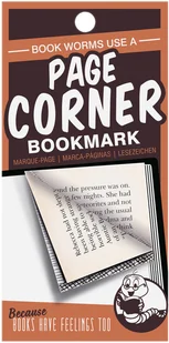 Page corner zakładka narożnikowa Worms - Zakładki do książek - miniaturka - grafika 2